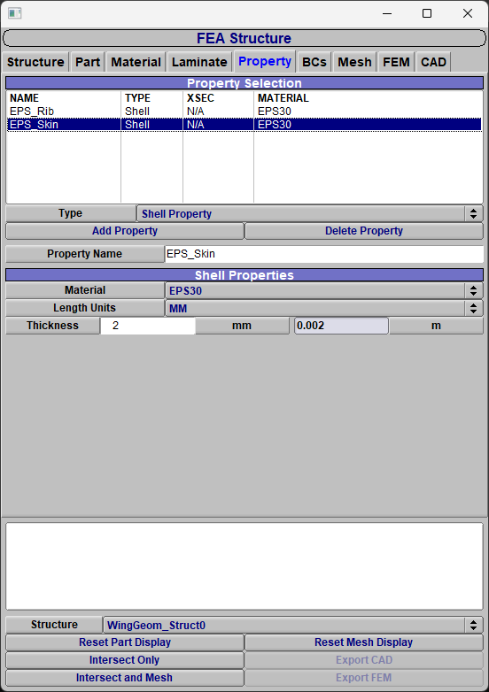 OpenVSPでFEAモデルを作成する | mtk_birdman's blog